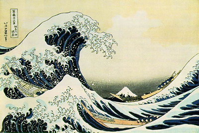Hokusai, Tsunami
